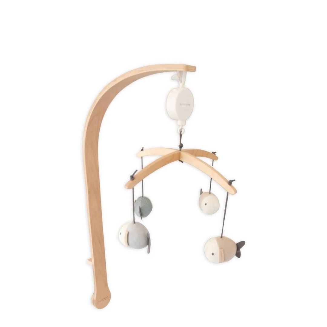 Bamboom Fish giostrina legno culla musicale pesci
