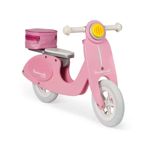 Janod Mademoiselle bici senza pedali legno rosa
