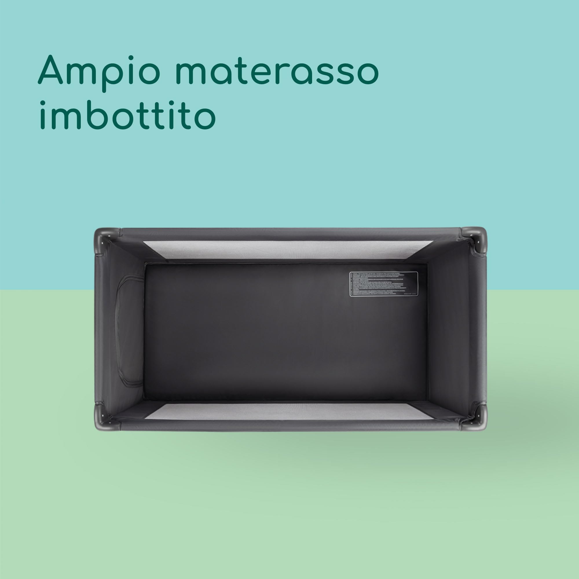 Bebé Confort Sweet Dreams lettino viaggio Mineral Graphite con finestra