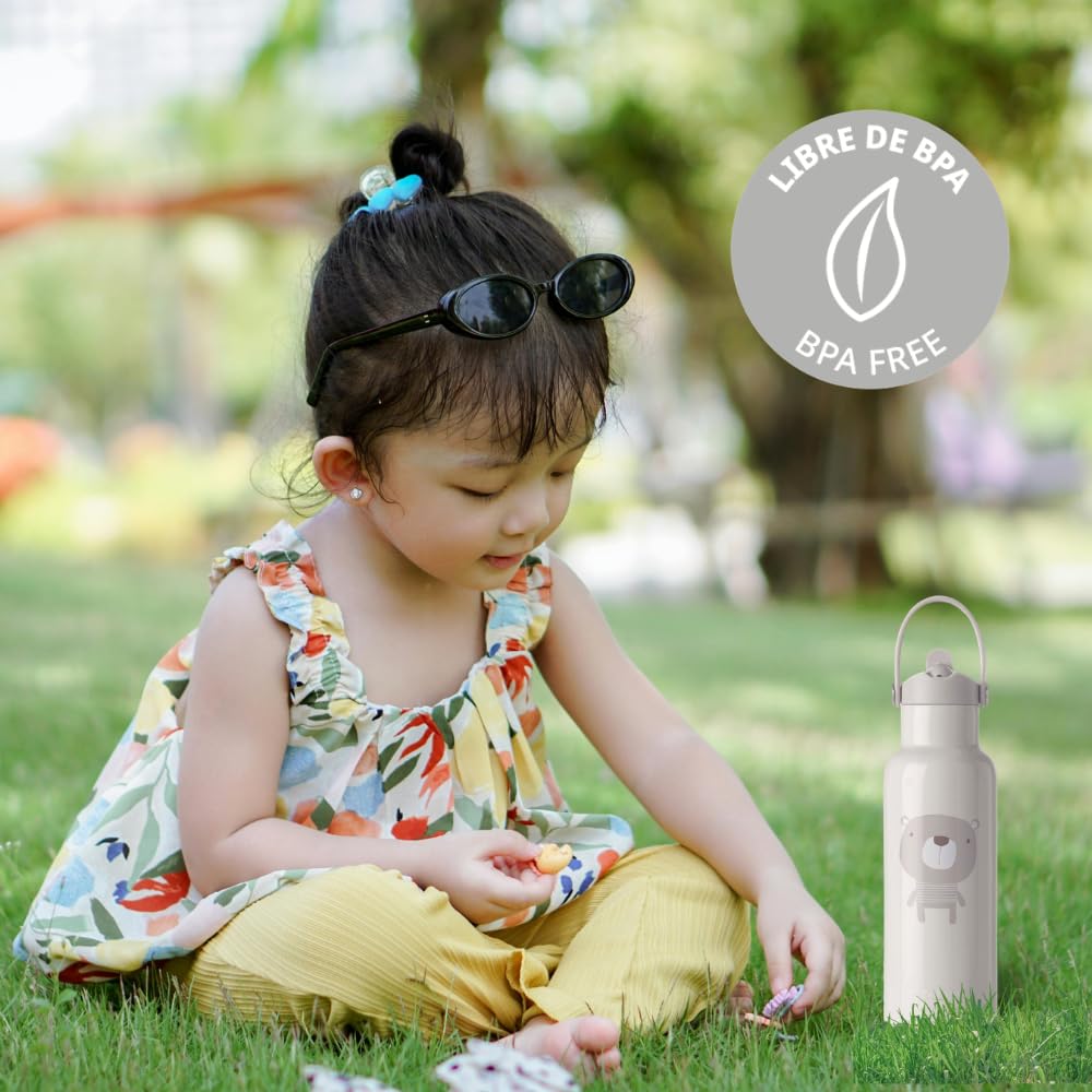 Jané thermos bambini 500 ml beige ceramica