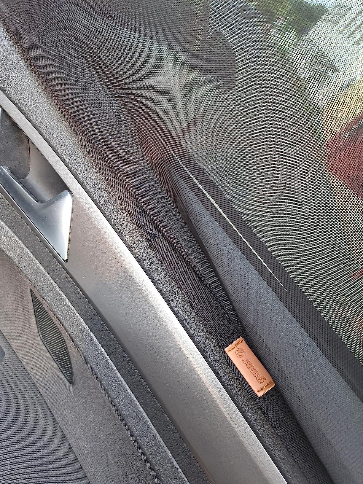 Jané Parasole Auto Finestrino L Blu Set 2 Pezzi UV30+