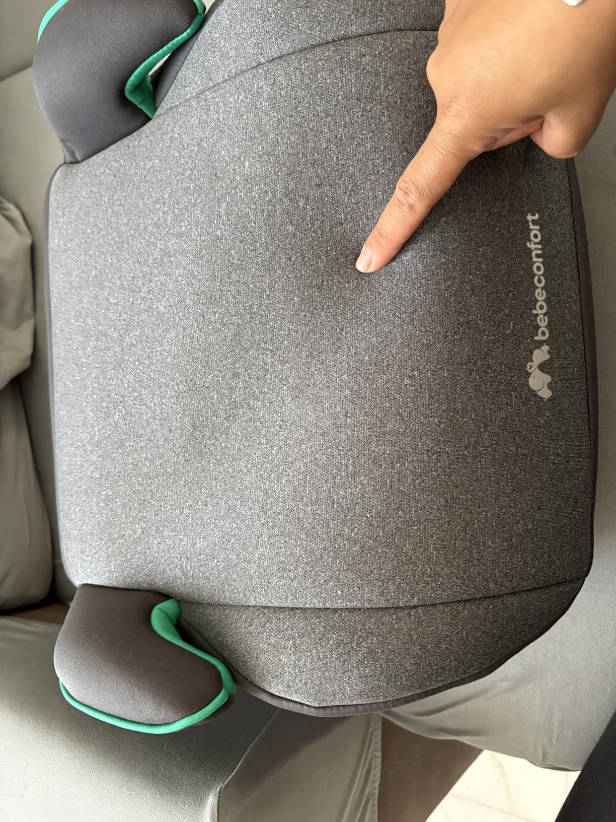 Bebé Confort Manga i-Safe alzatina Tinted Grey