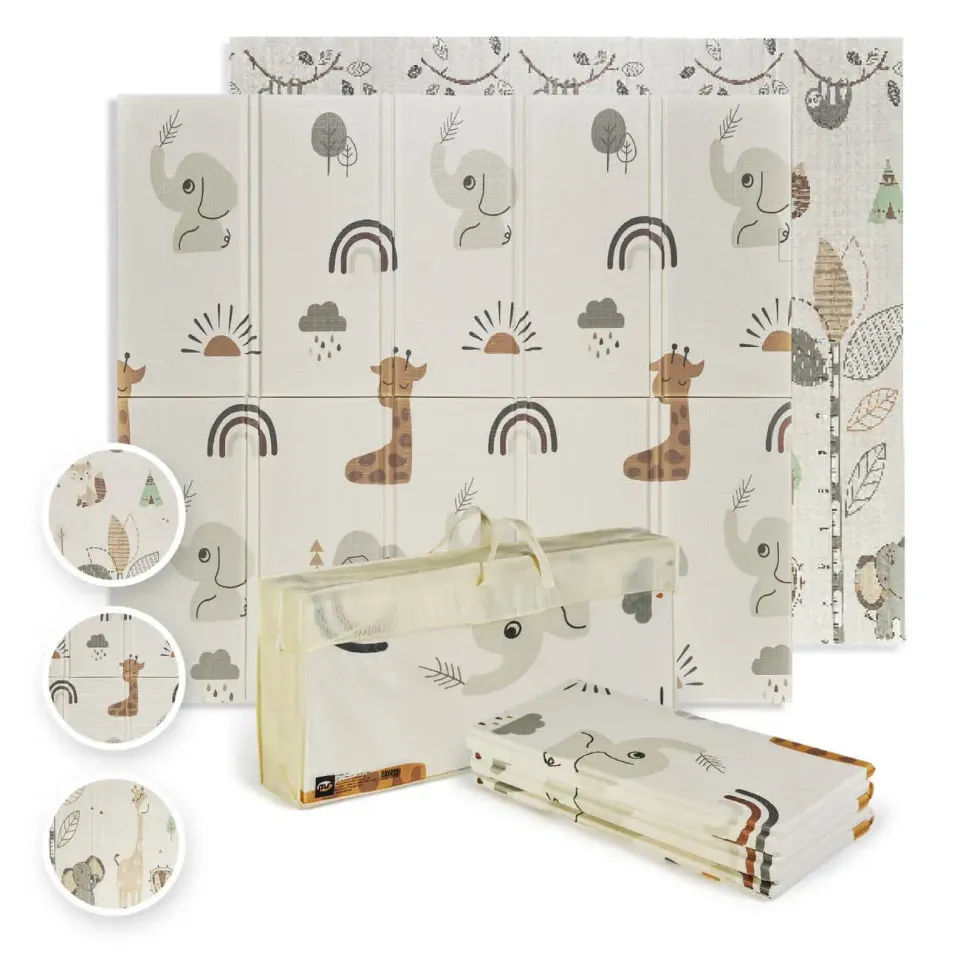 Innovaciones MS Fancy tappetino gioco imbottito reversibile