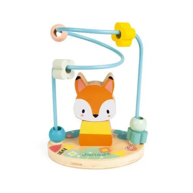 Janod Pure Looping volpe gioco in legno 11 cm