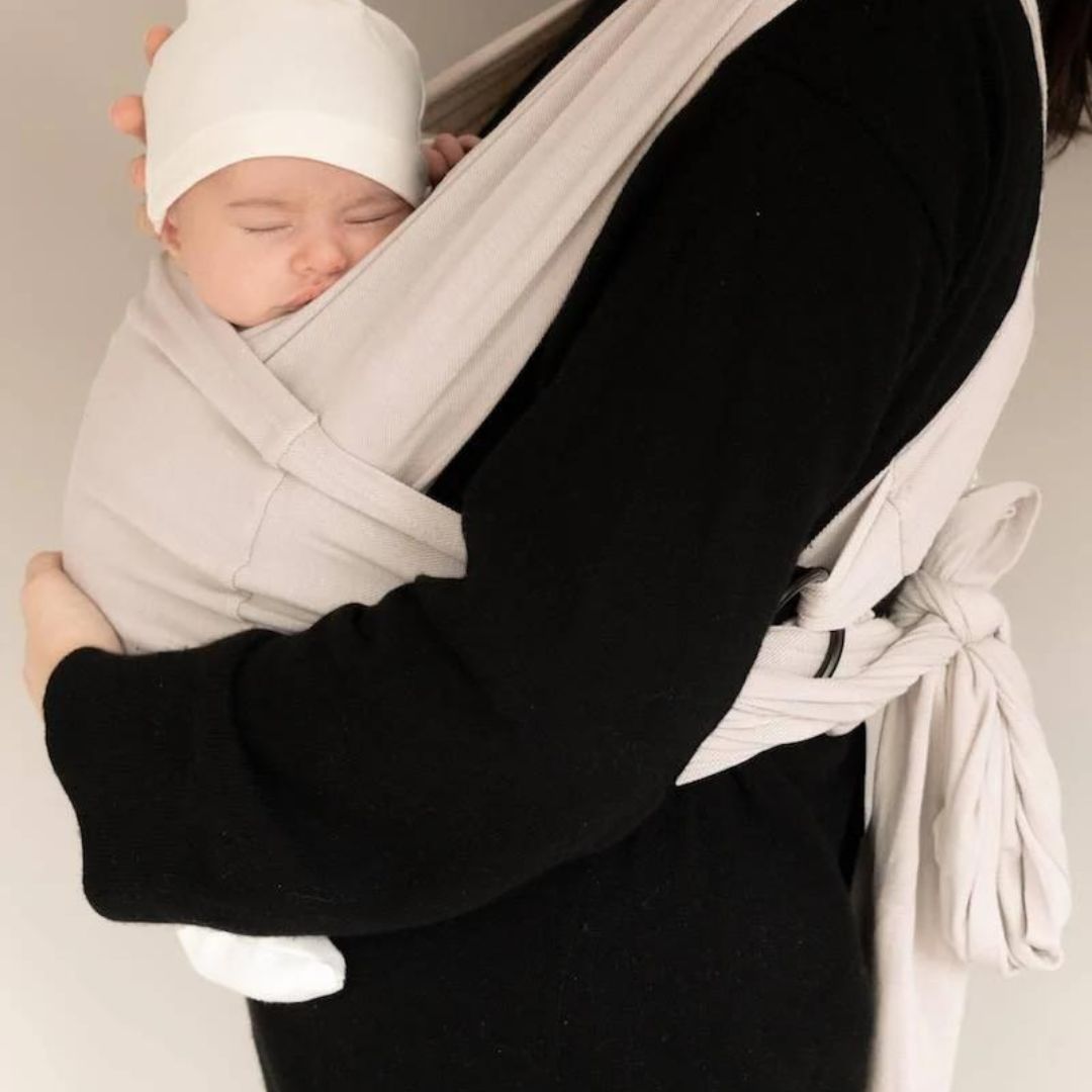 Bamboom Easy Sling fascia porta bebè bambù regolabile