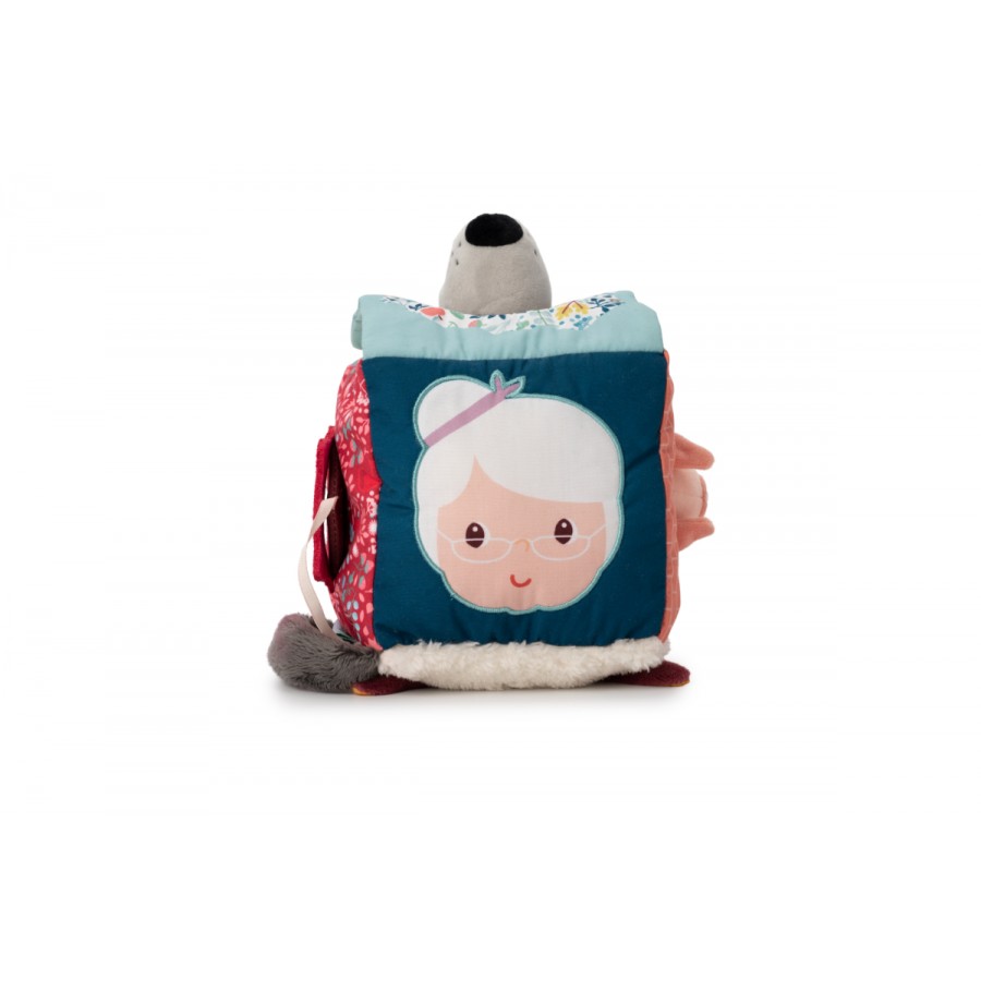 Lilliputiens Luis cubo sensoriale 14 cm lupo