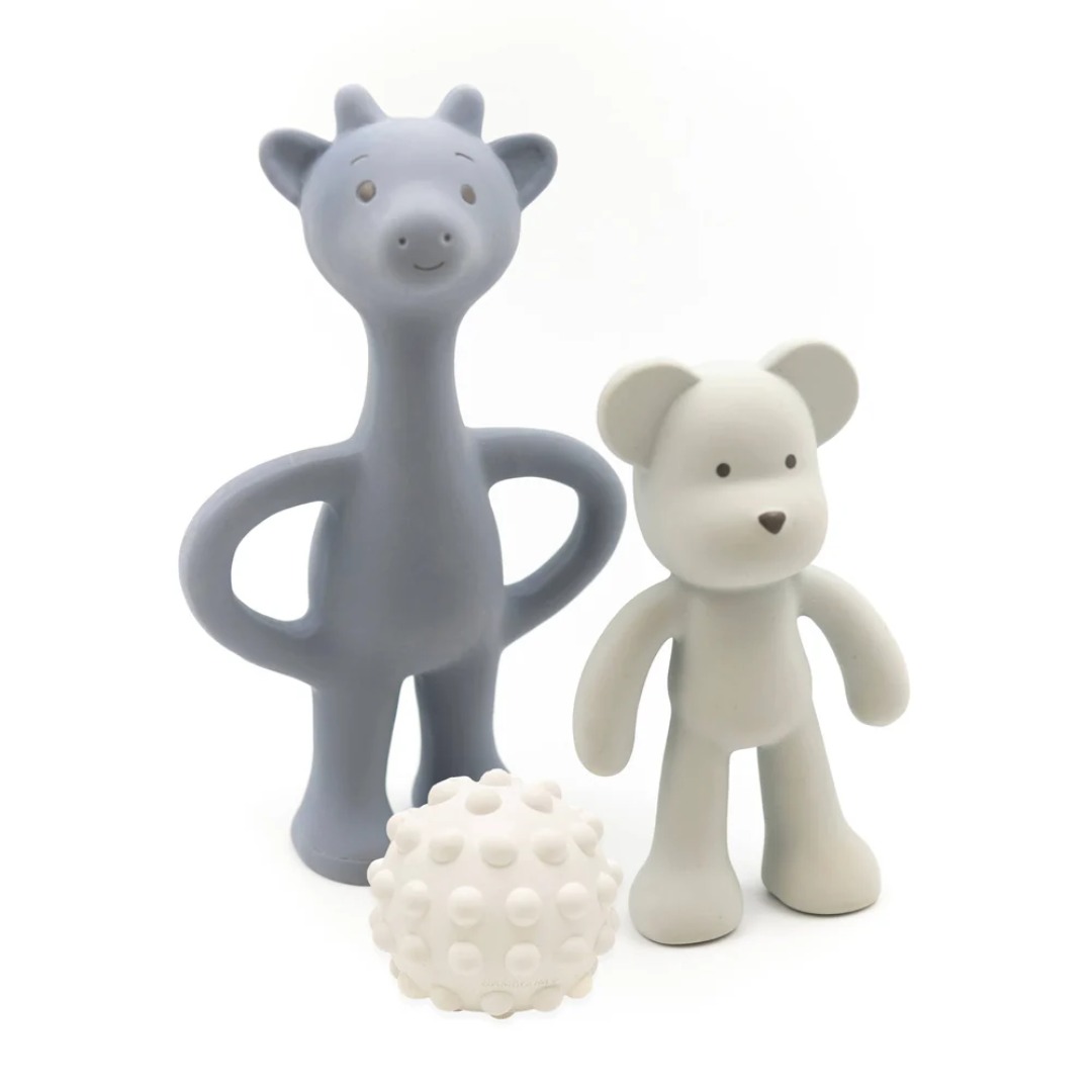 Bamboom Kit Primi Giochi dentizione gomma naturale