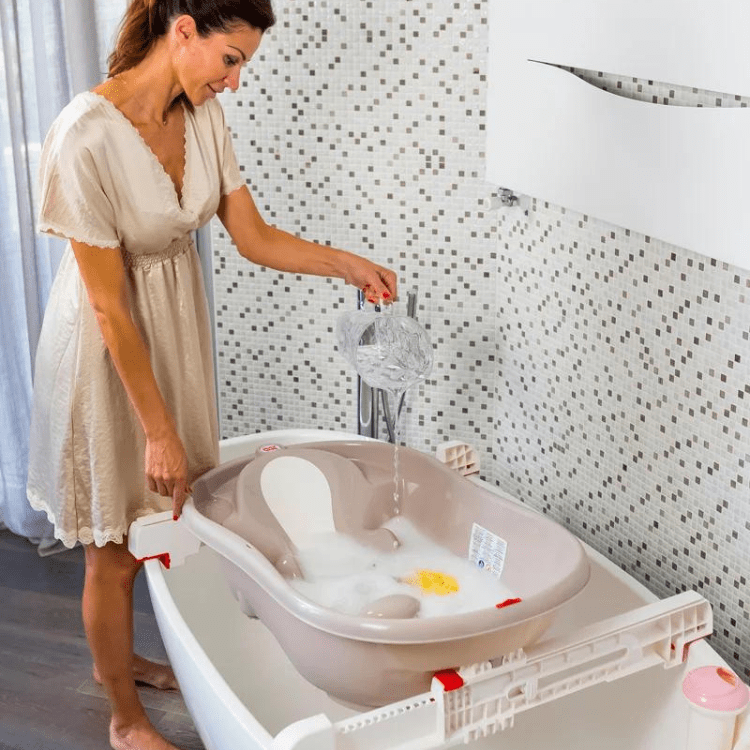 Ok Baby Onda vaschetta bagnetto con termometro