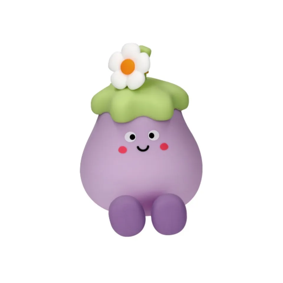 InnoGio GioEggplant Luce Notturna Silicone Dimmerabile