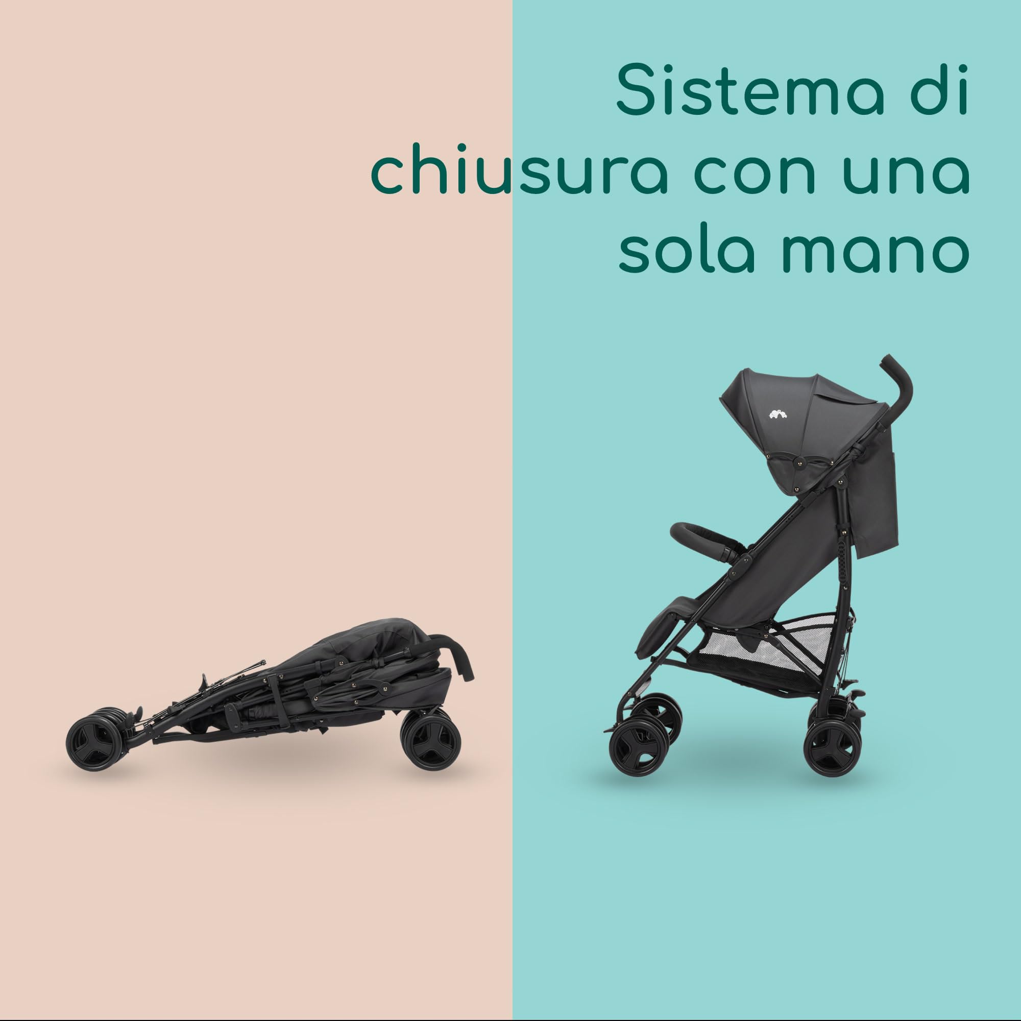 Bebé Confort Dusk Passeggino Mineral Graphite 0-22 kg