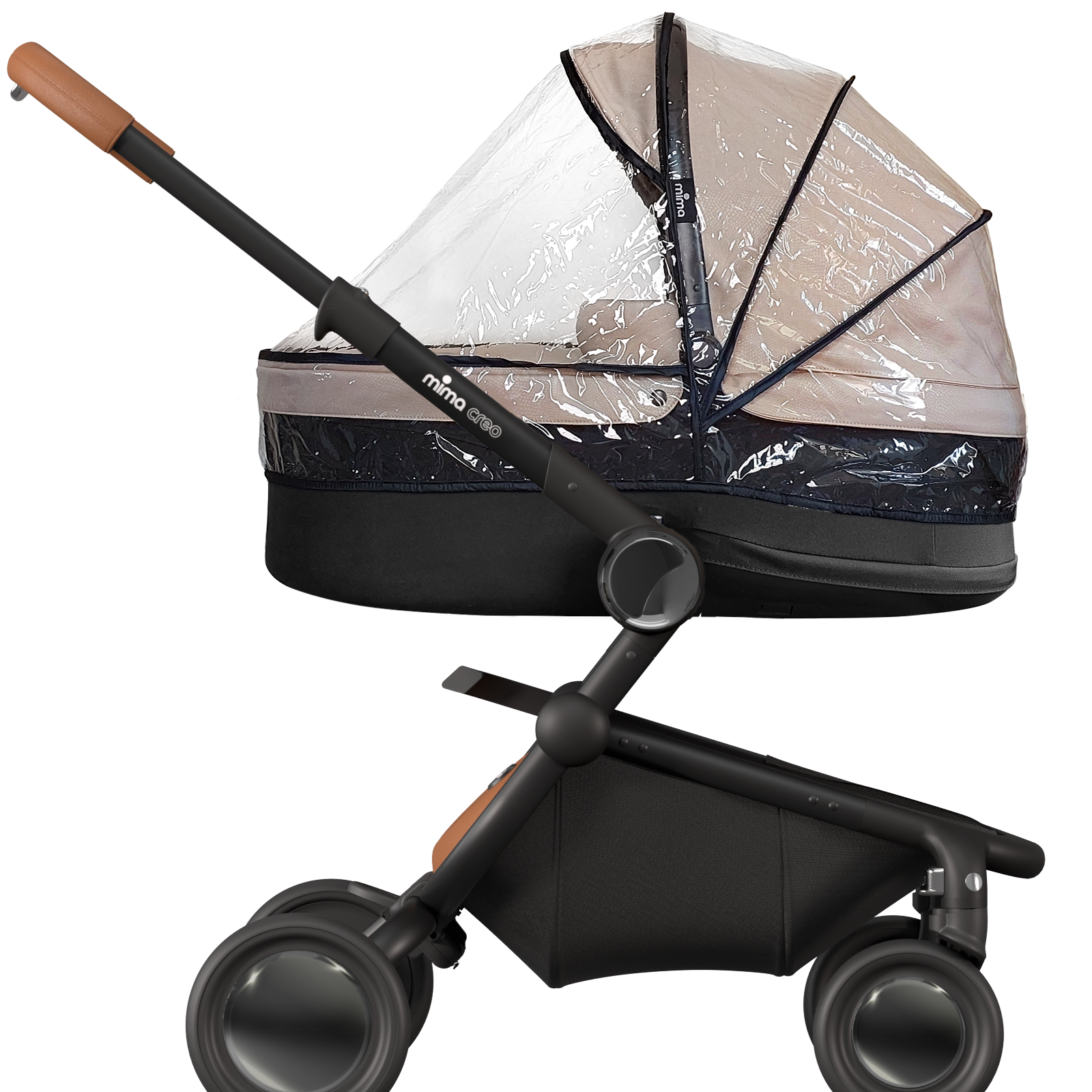 Mima Creo parapioggia navicella carrycot trasparente