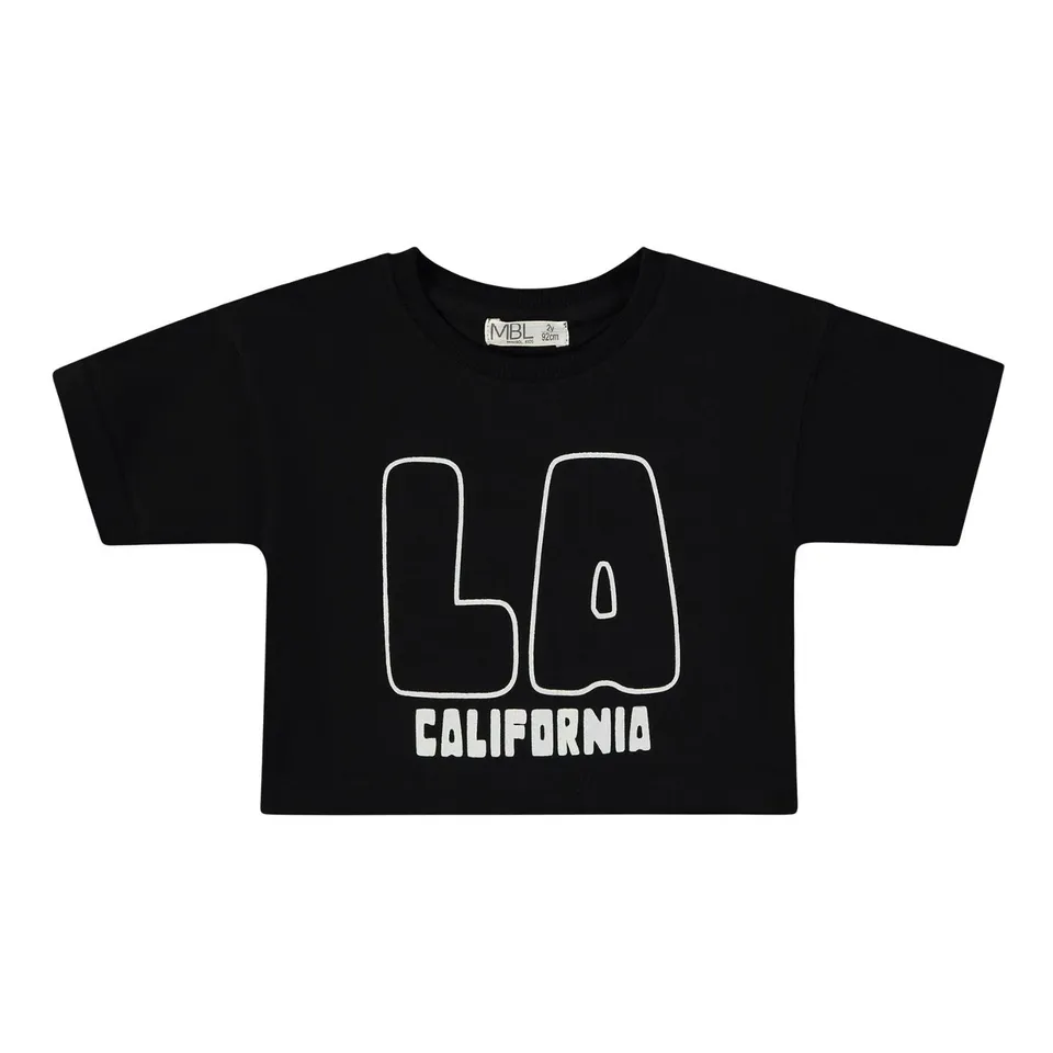 Wonderlife 161490 Maglia Bambina Manica Corta Cotone LA
