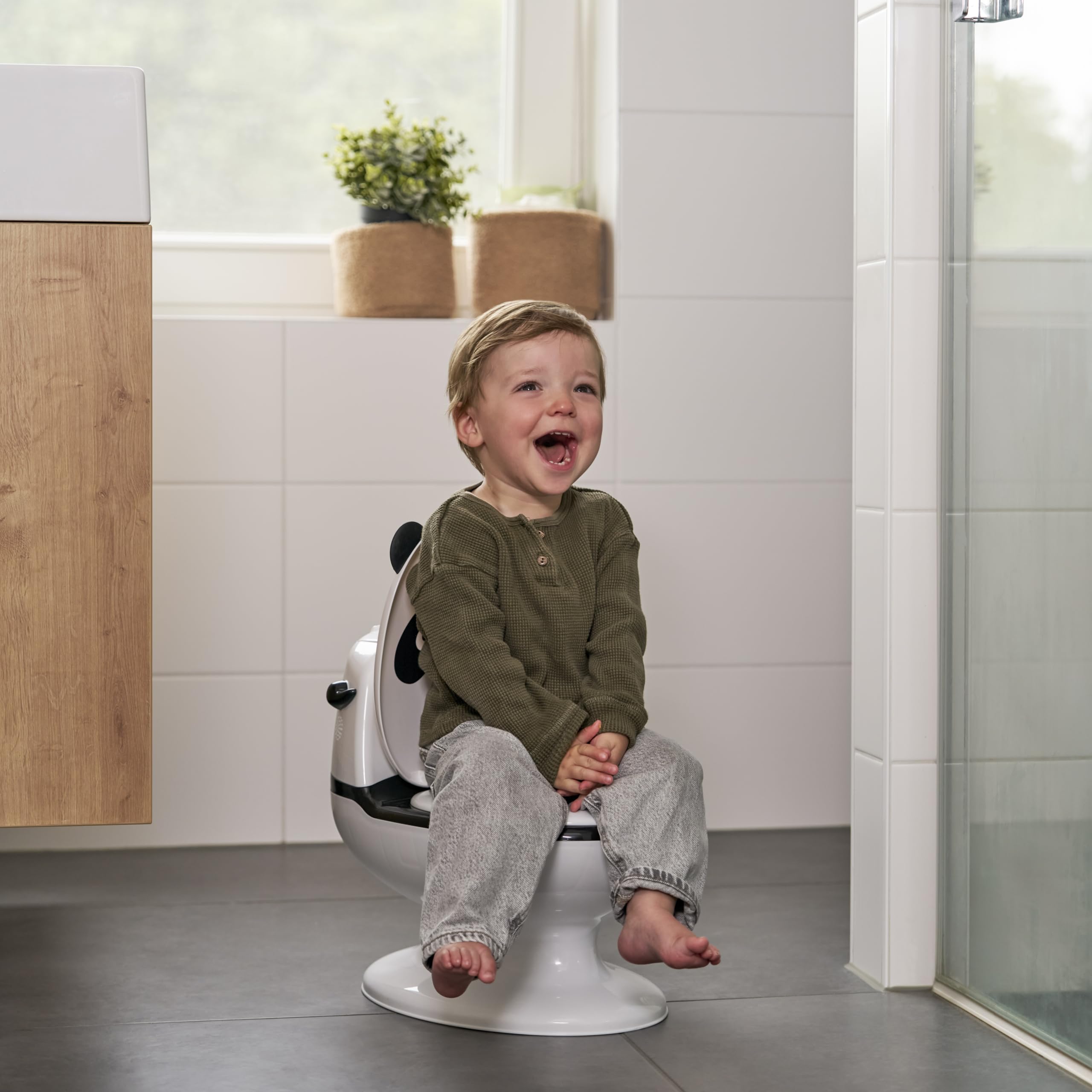 Bebé Confort Mini WC vasino Panda con scarico sonoro