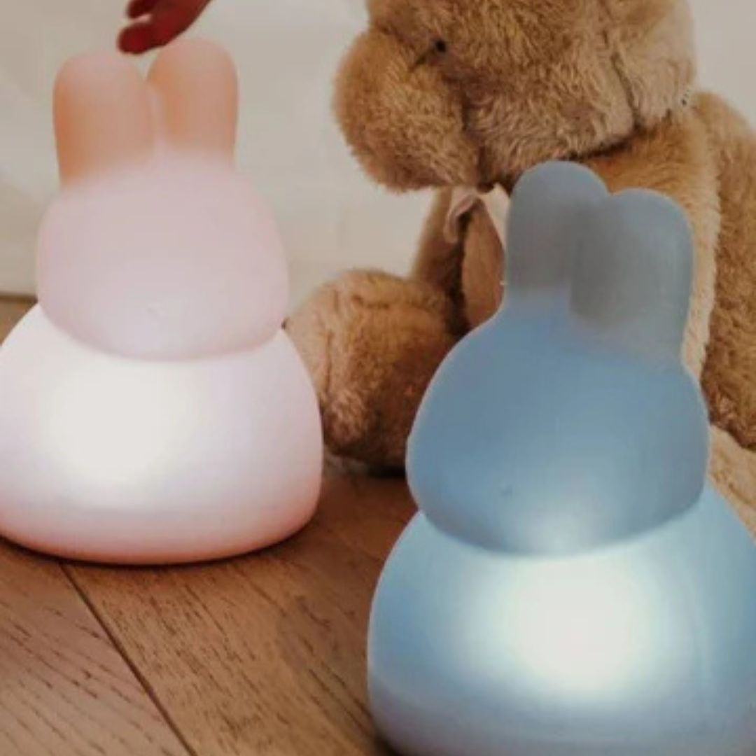 Bamboom Coniglietto luce notturna neonato multicolore ricaricabile