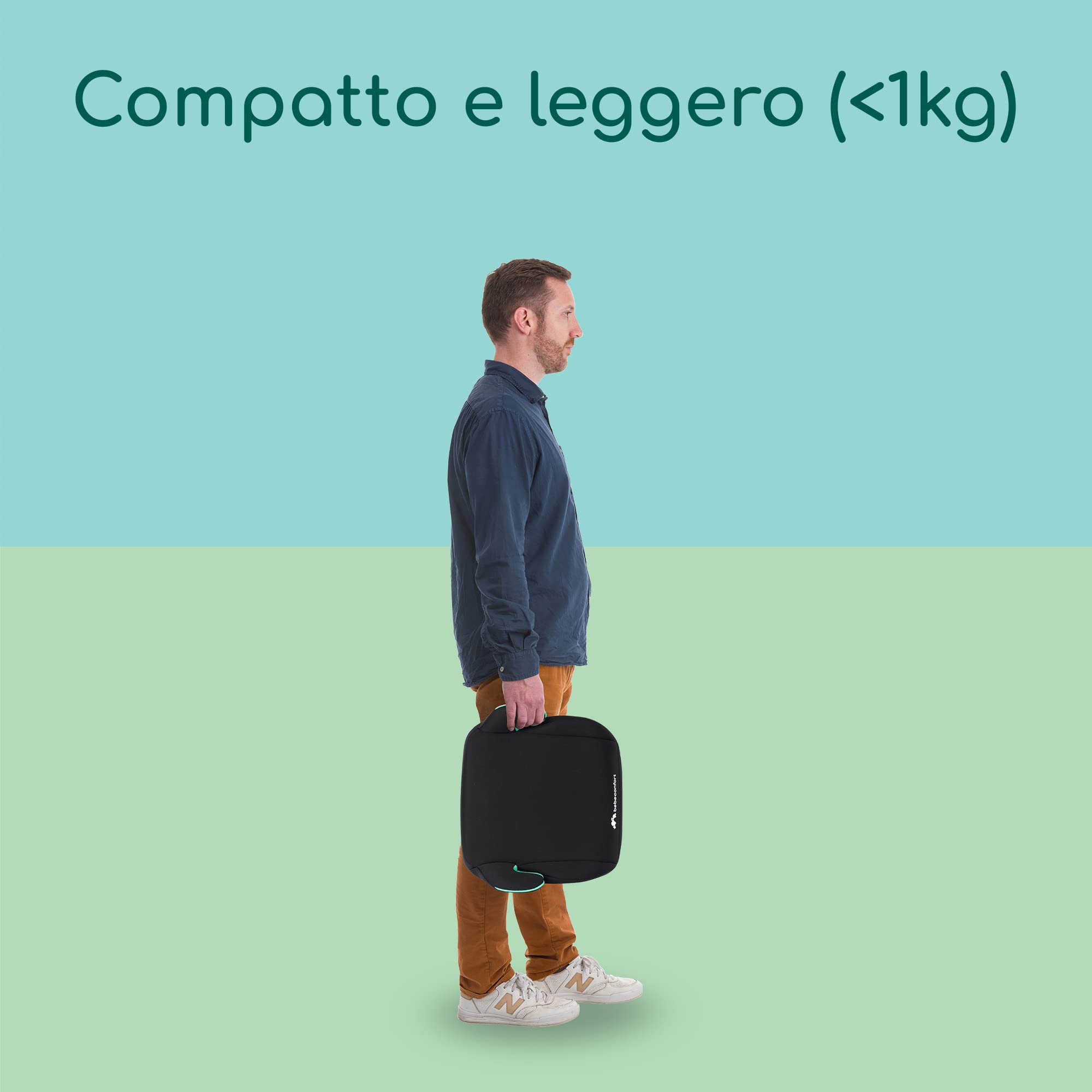 Bebé Confort Manga i-Safe rialzo auto Black leggero 1 kg