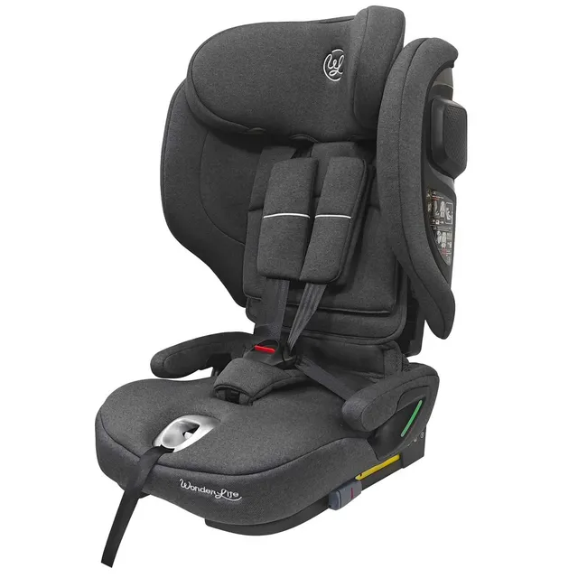 Wonderlife Tivoli Fix i-Size Seggiolino Auto Dark Grey 76-150 cm pieghevole