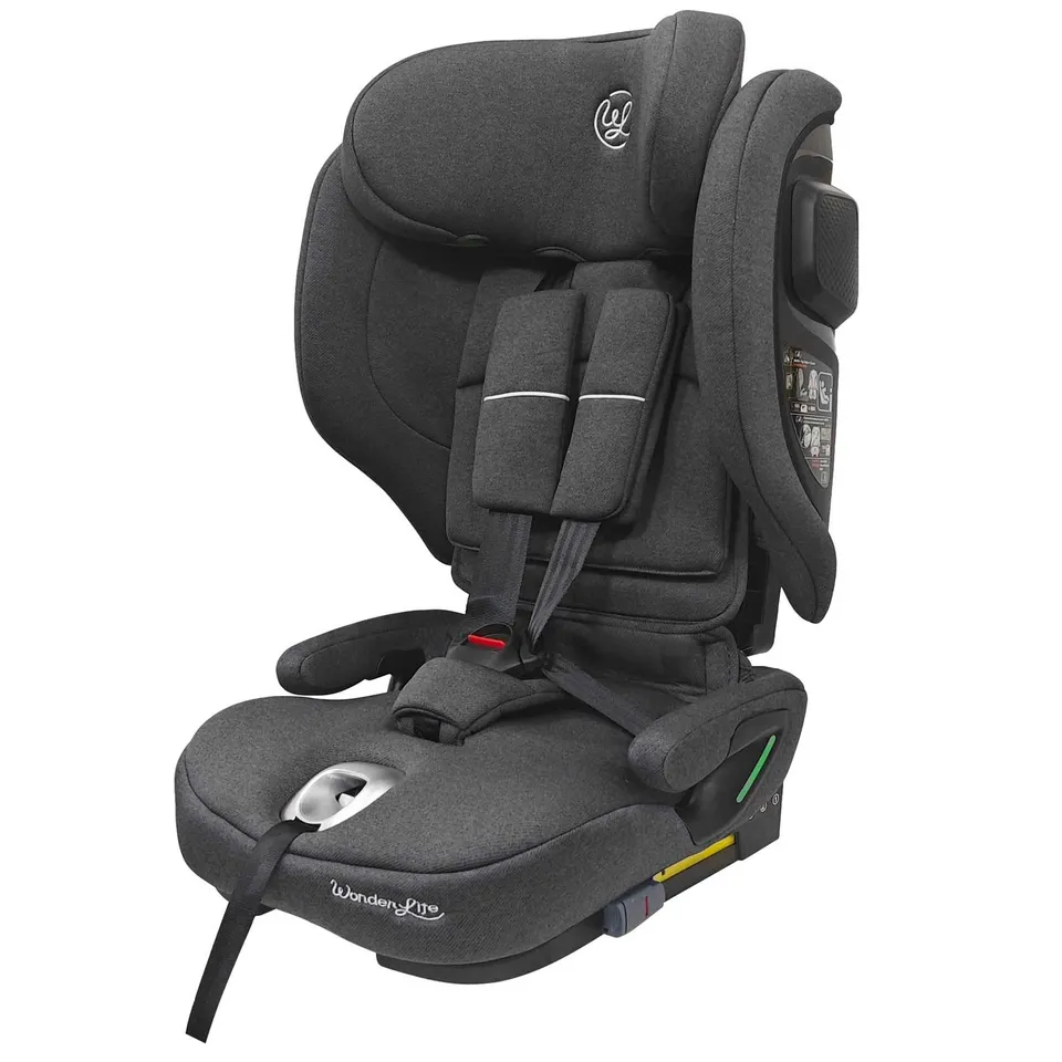 Wonderlife Tivoli Fix i-Size Seggiolino Auto Dark Grey 76-150 cm pieghevole