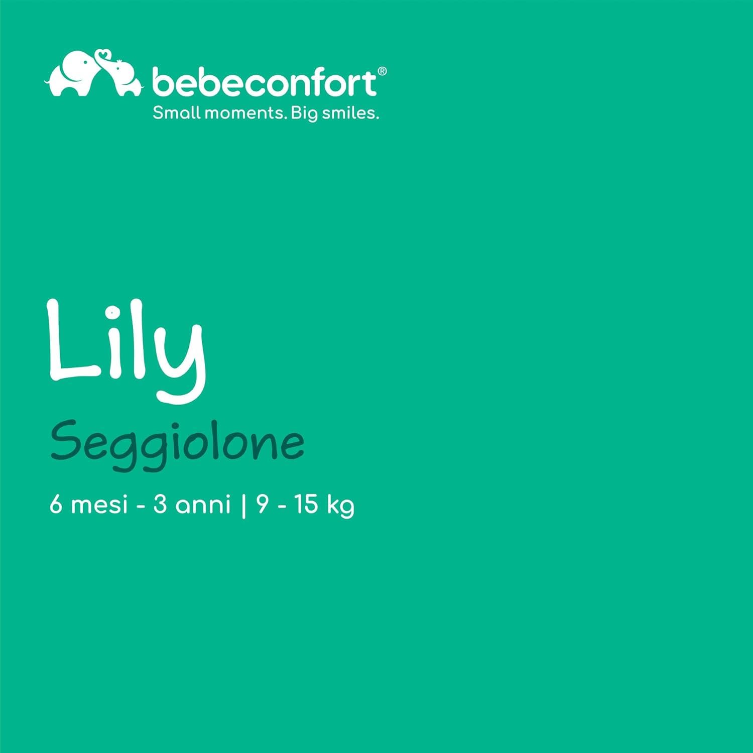 Bebé Confort Lily seggiolone pappa pieghevole Tinted Graphite