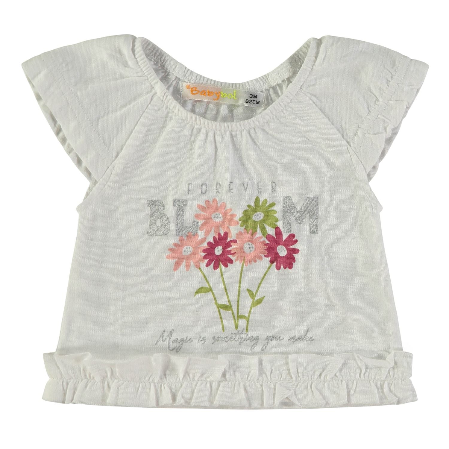 Wonderlife Bloom Maglia Manica Corta bambina cotone