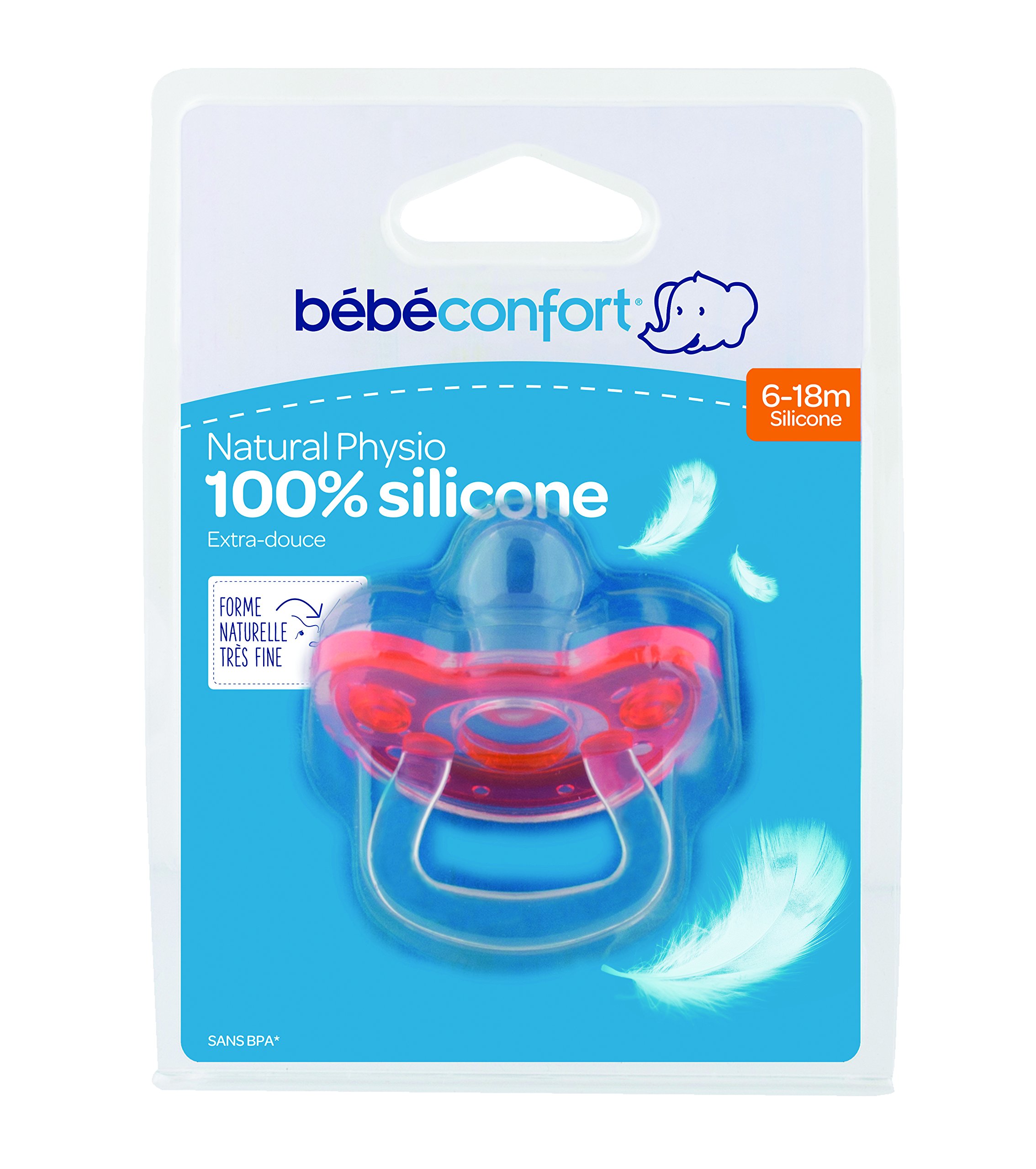 Bebé Confort Physio ciuccio silicone 6-18 mesi