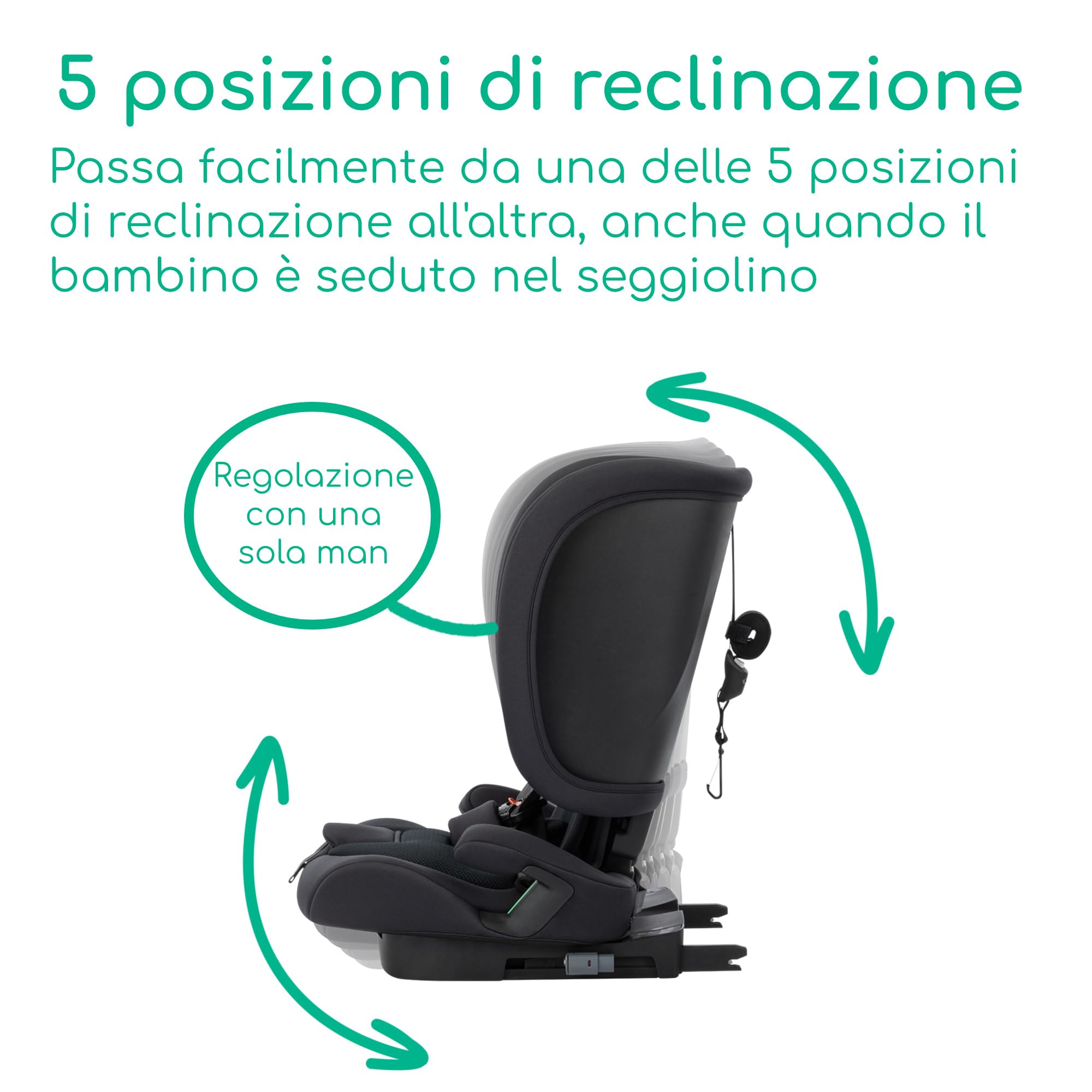 Bebé Confort Ever & Go i-Size Seggiolino Auto Full Black 76-150 cm