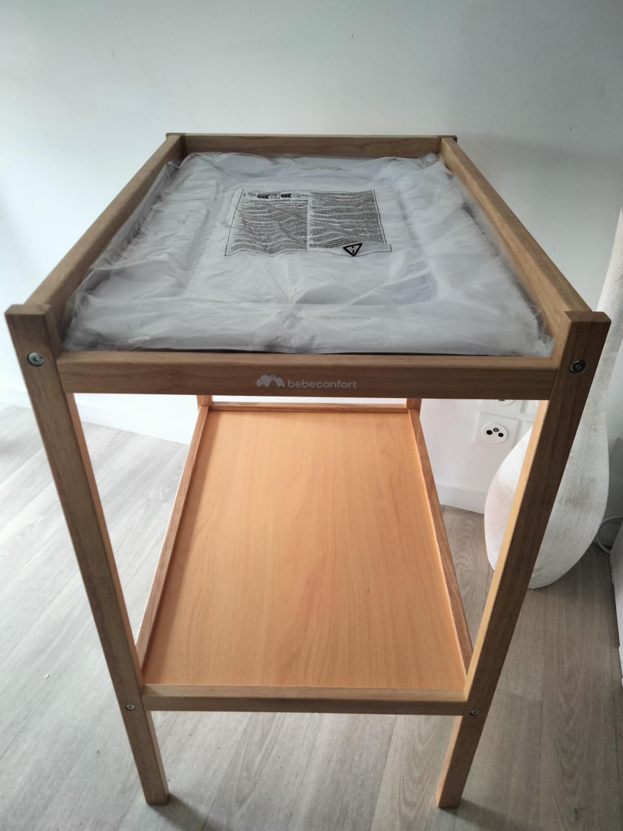 Bebé Confort Daisy fasciatoio legno naturale con materassino