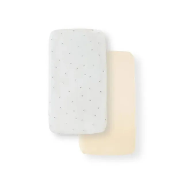 Bamboom lenzuolo con angoli 80x40 cm 2 pezzi bambù