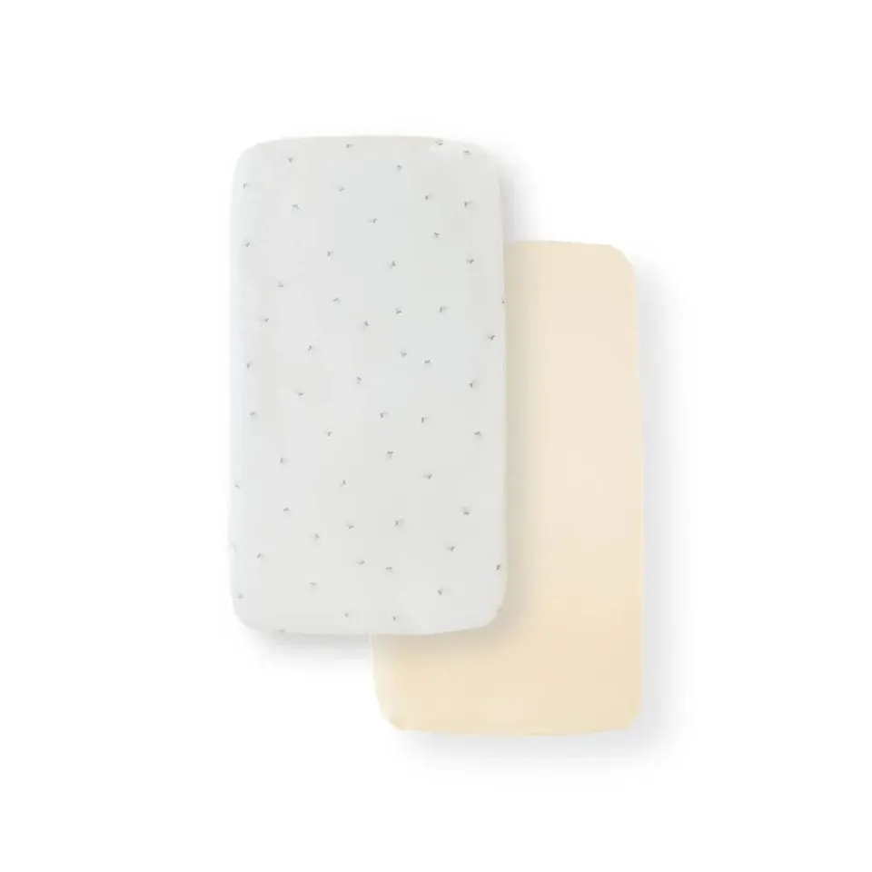 Bamboom lenzuolo con angoli 80x40 cm 2 pezzi bambù