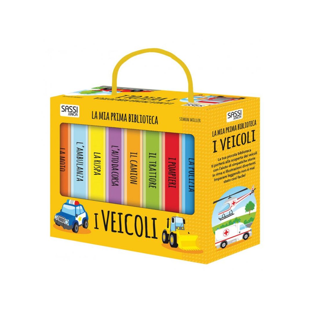 Sassi La mia Prima Biblioteca 8 libretti dai 2 anni