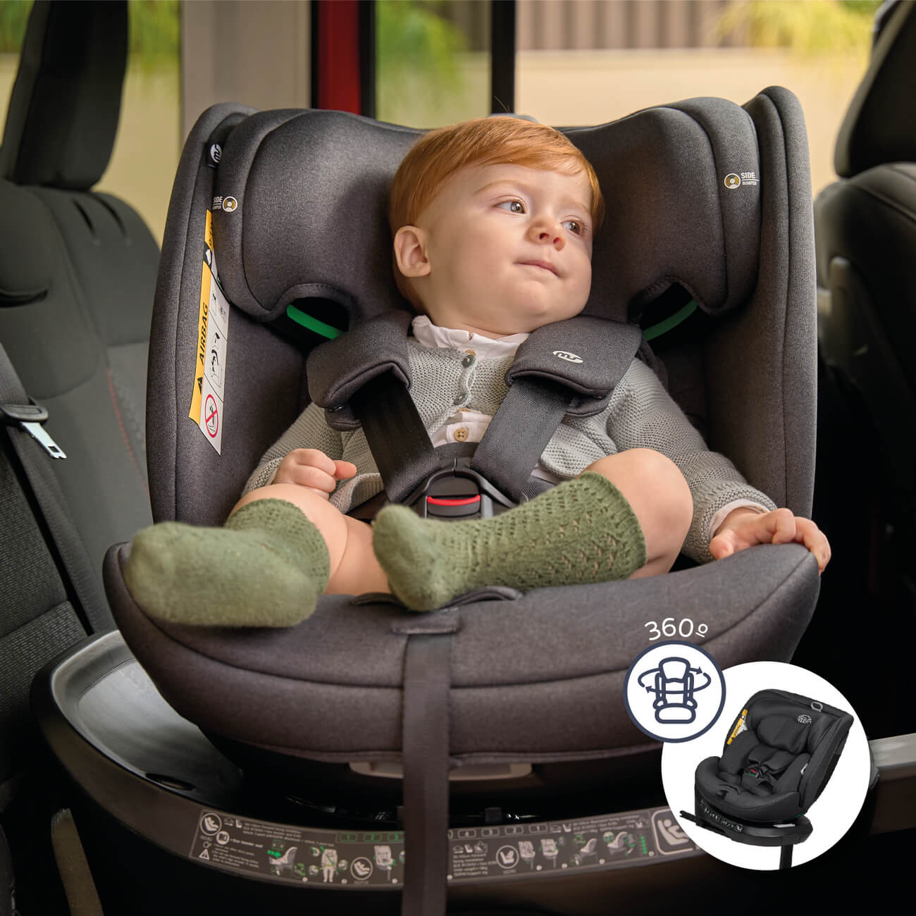 Innovaciones MS Denver seggiolino auto 40-150 girevole isofix