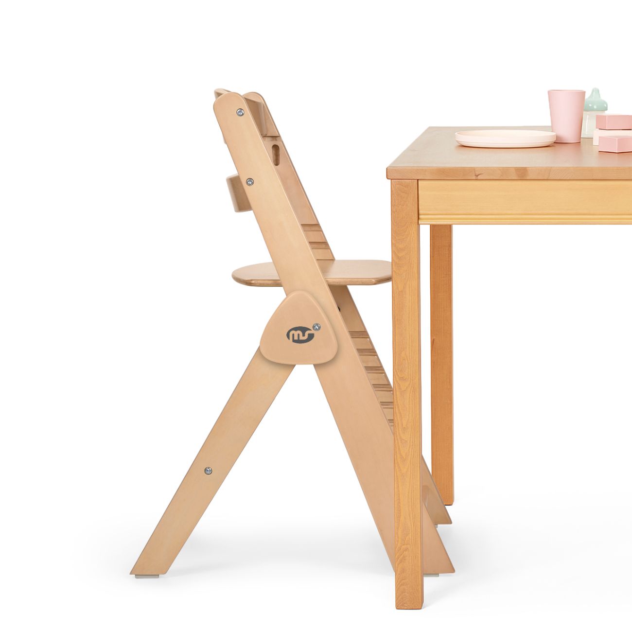 Innovaciones MS Full seggiolone legno pieghevole 3 in 1