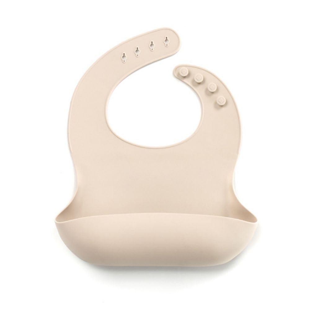 Jané Bavaglino Silicone con Tasca Raccoglipappa Regolabile