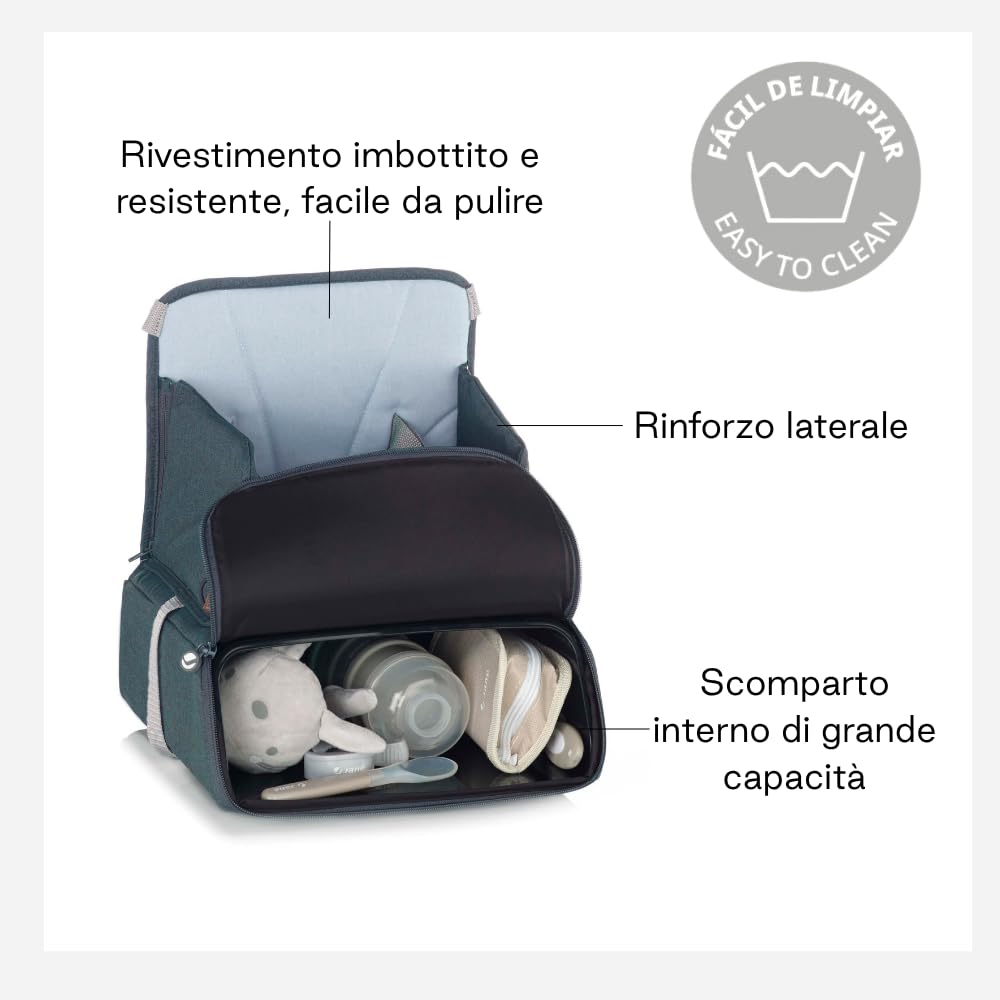 Jané Booster Seat rialzo sedia blu fino a 15 kg