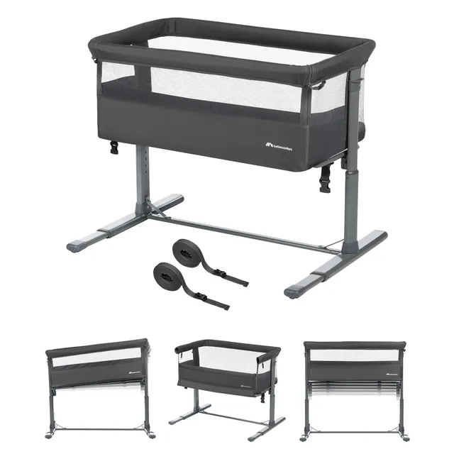 Bebé Confort Zina culla fianco letto Mineral Graphite co-sleeping