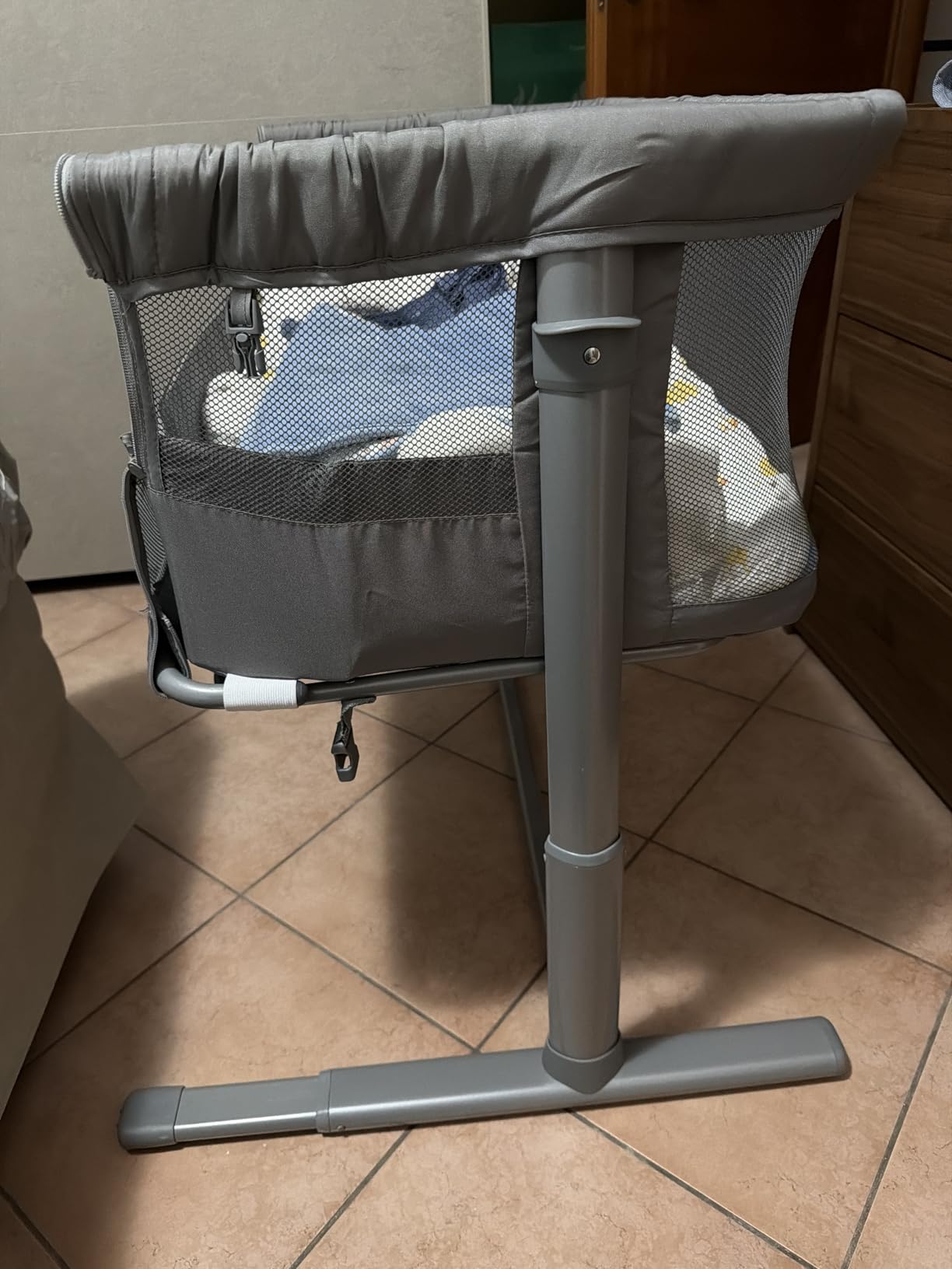 Bebé Confort Zina culla fianco letto Mineral Graphite co-sleeping