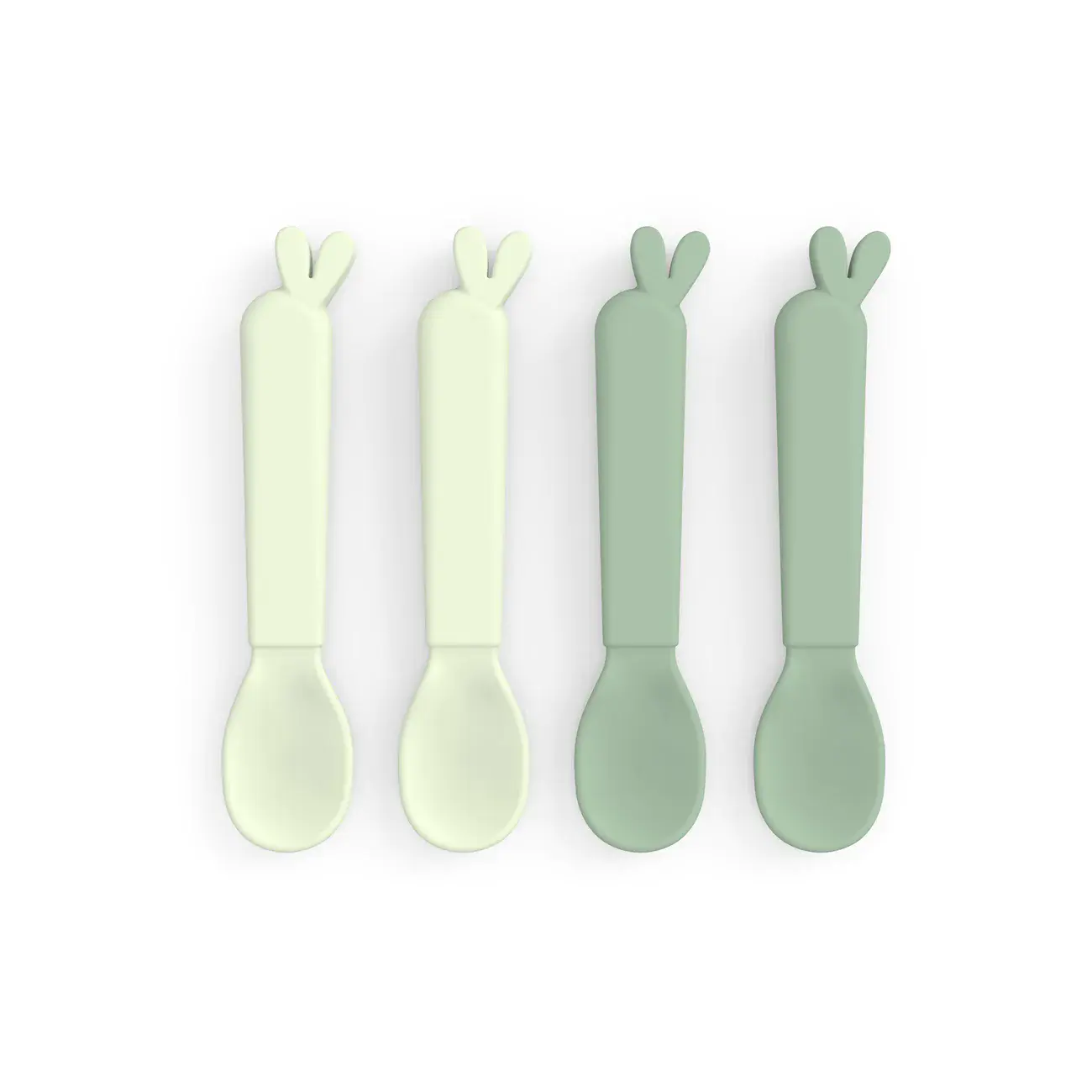Done by Deer Kiddish set 4 cucchiai bimbo multicolore