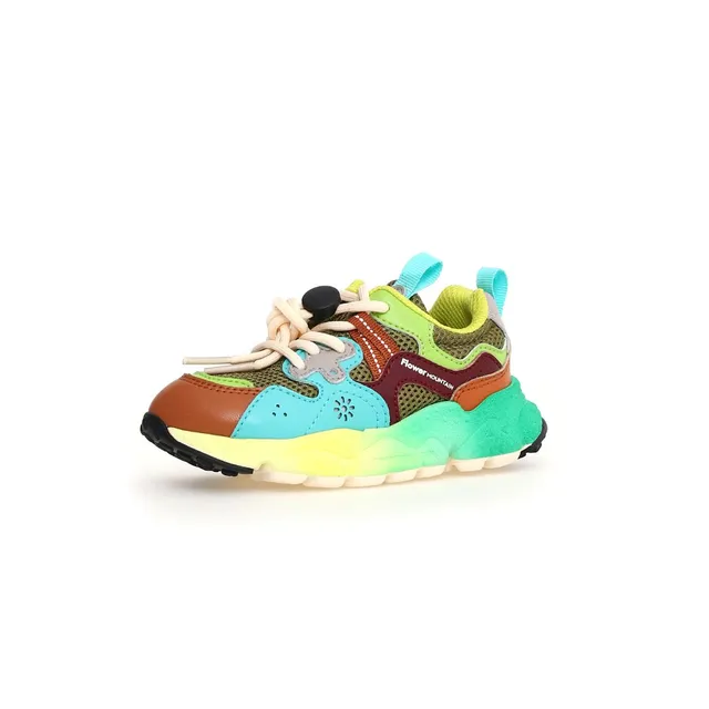 Flower Mountain Yamano 3 Junior sneakers cognac