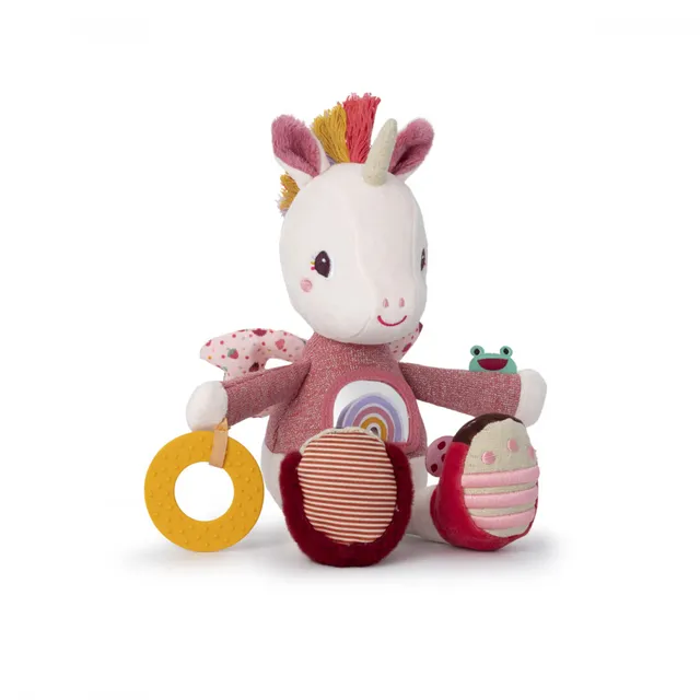 Lilliputiens Lena unicorno peluche multiattività neonato