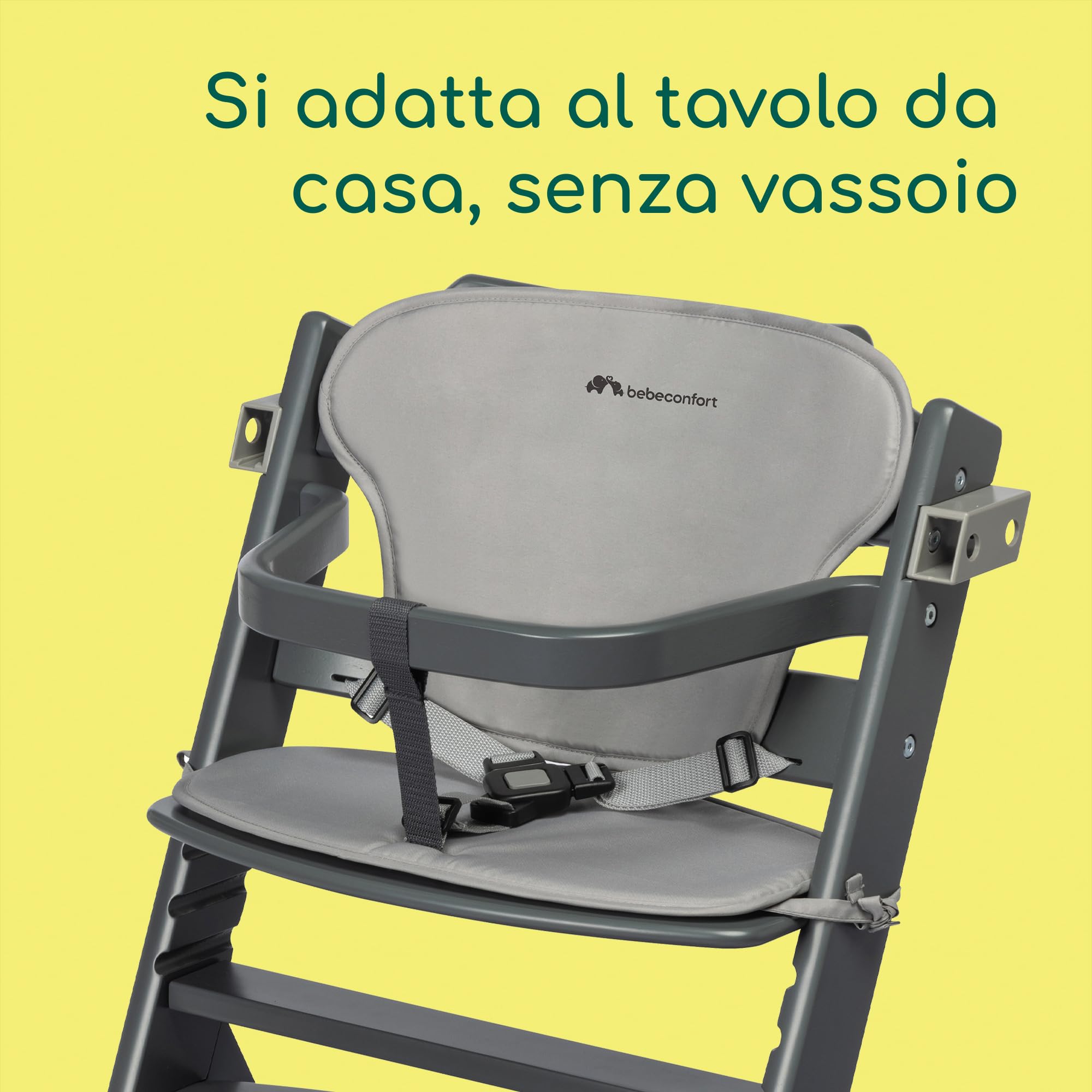 Bébé Confort Timba Seggiolone con Cuscino Grey Mist