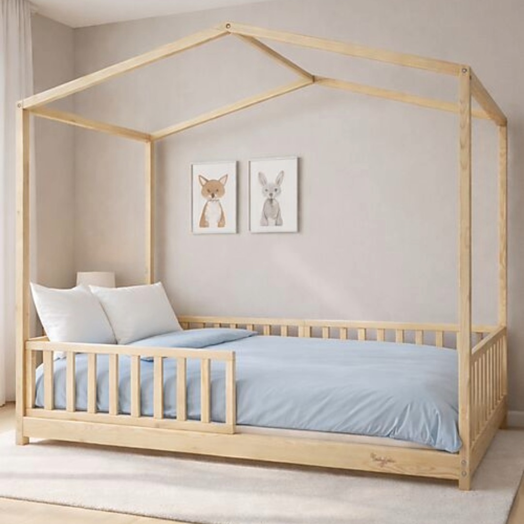 Family Nation Evi 4in1 letto montessori 200x90 casetta