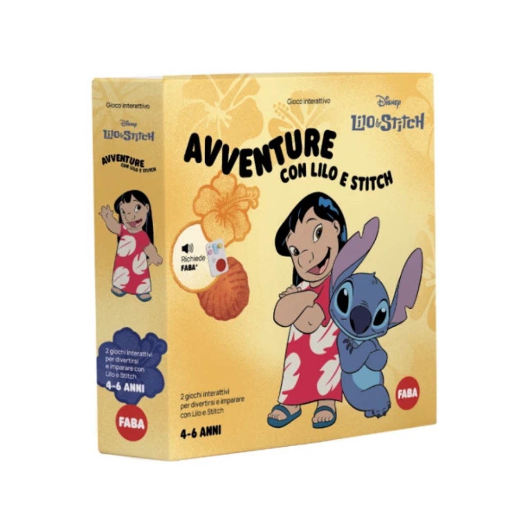 Faba Avventure con Lilo e Stitch personaggio sonoro 4-6 anni