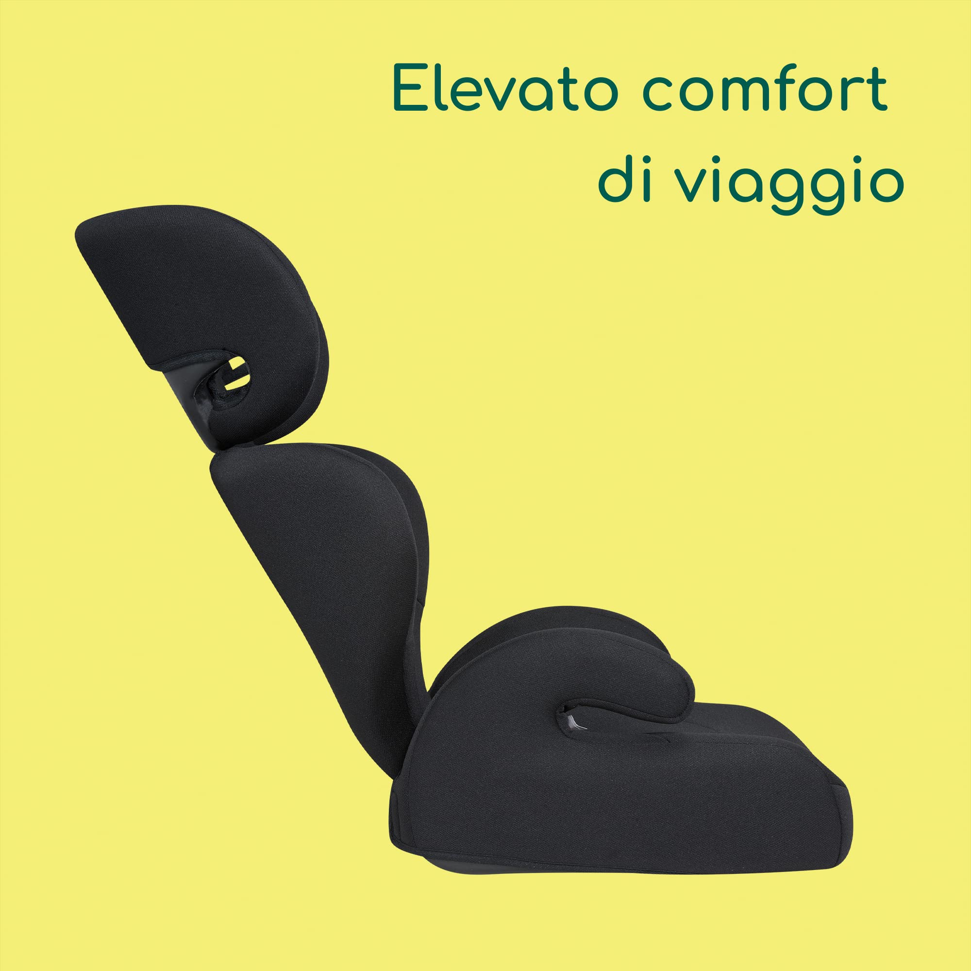 Bebé Confort Road Safe seggiolino auto 15-36 kg Full Black reclinabile