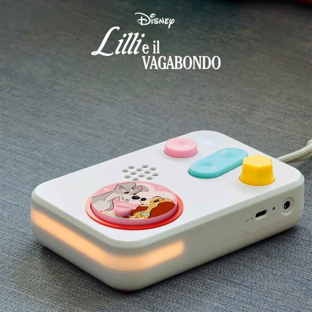 Faba Lilli e il Vagabondo disco sonoro Disney