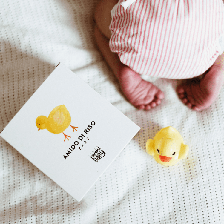 LineaMammaBaby Amido di Riso Baby bagnetto 30 g