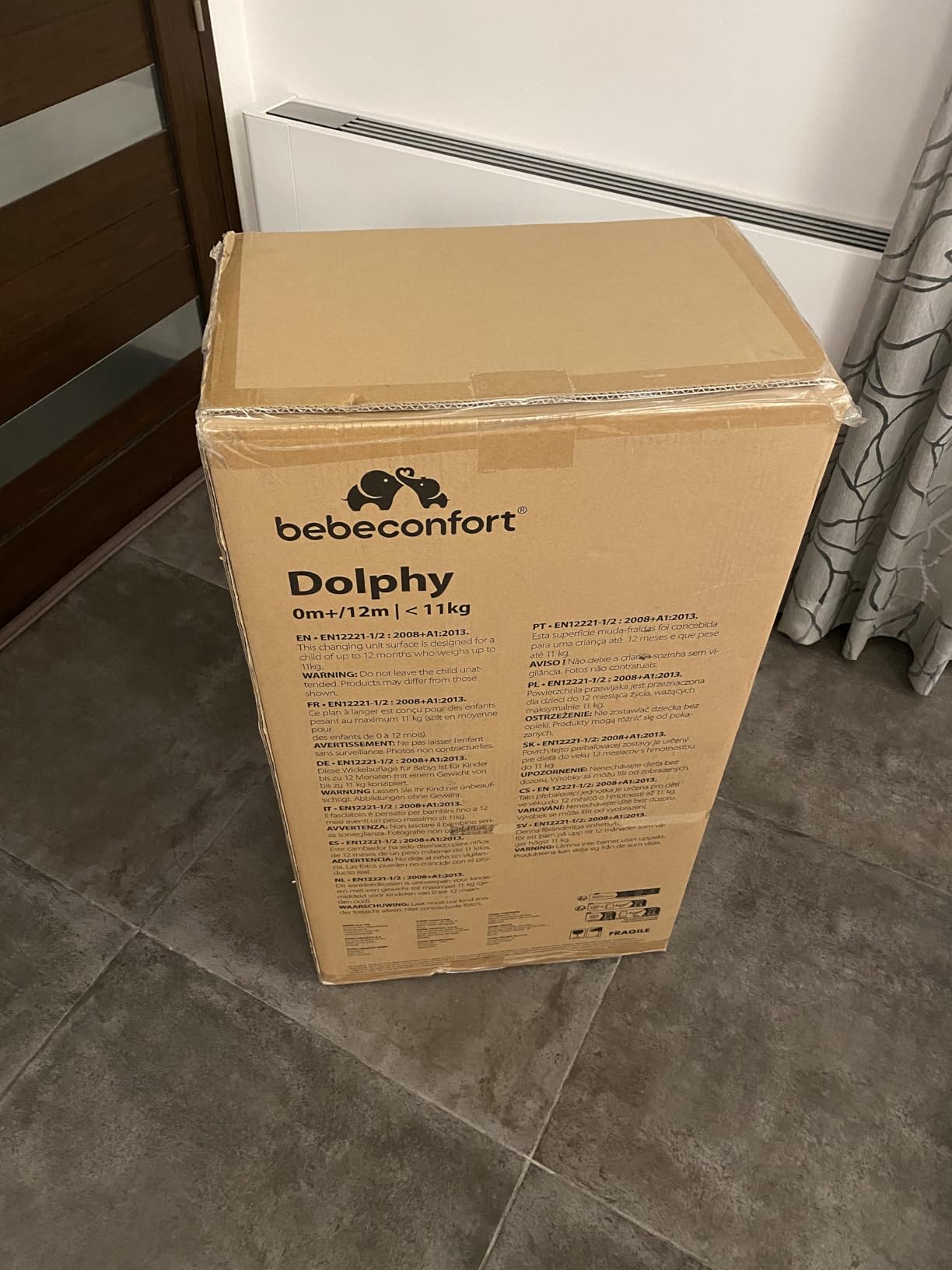 Bebé Confort Dolphy fasciatoio con bagnetto Grey Mist 2 in 1