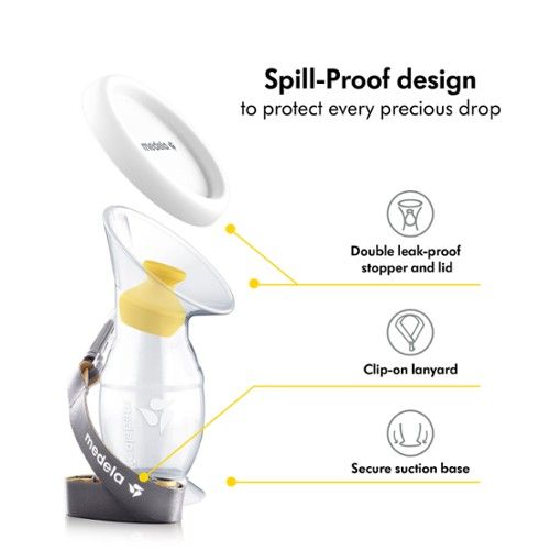 Medela raccoglitore latte materno silicone 100 ml