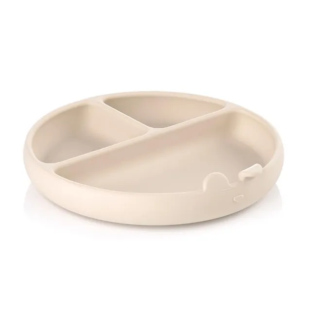 Jané Piatto BLW Silicone con Ventosa Sand con scomparti