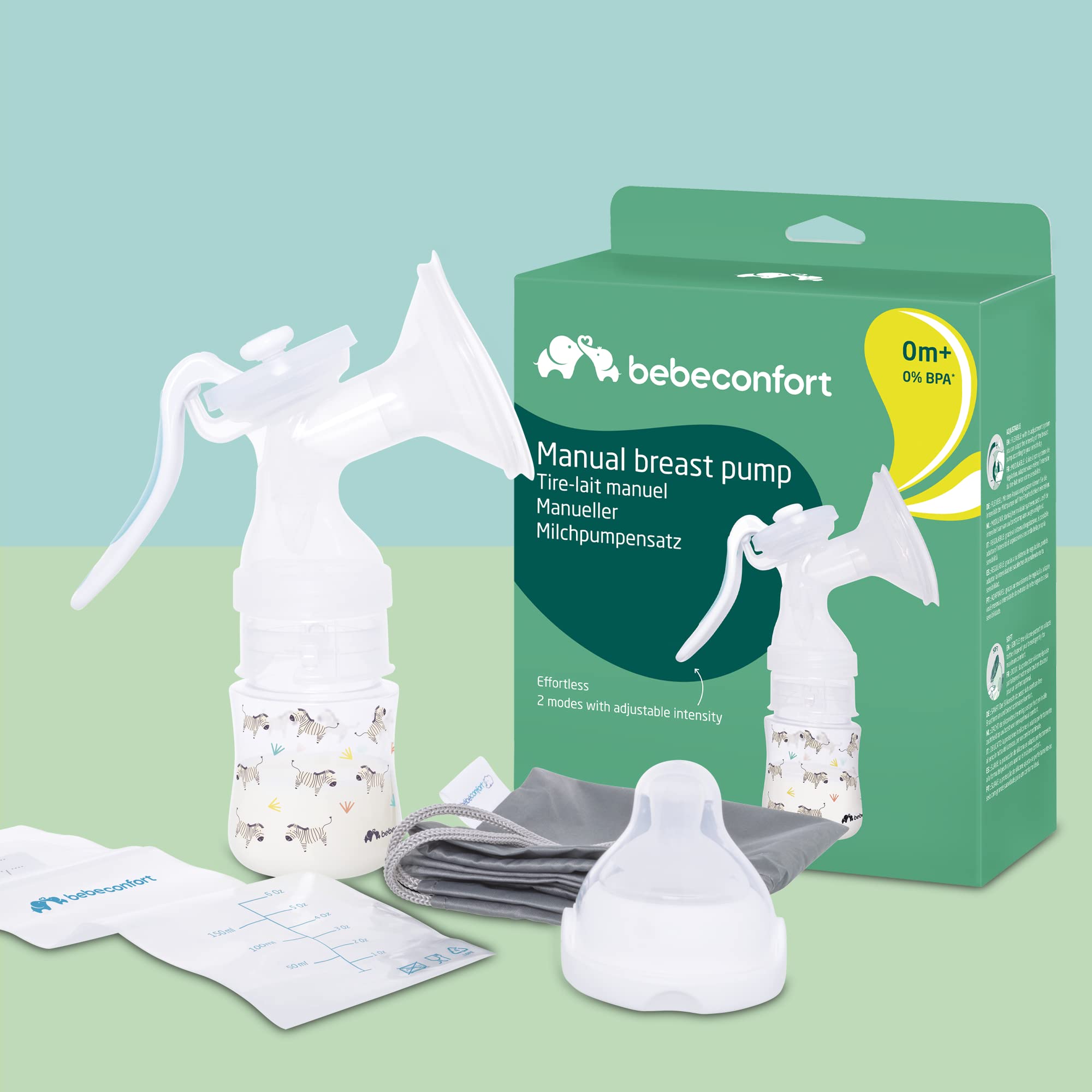 Bébé Confort Tiralatte Manuale con Biberon 150 ml