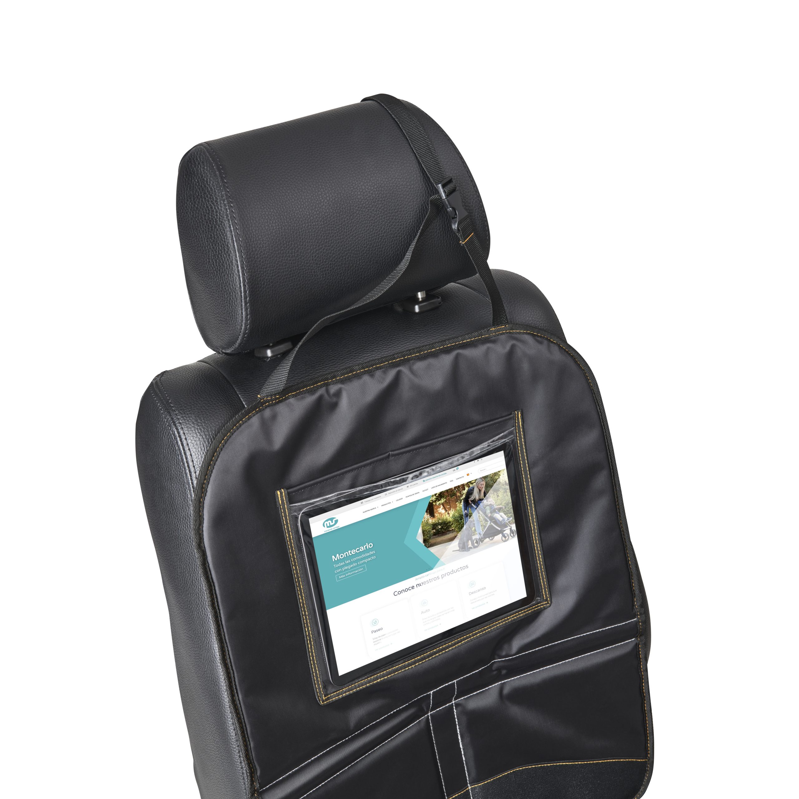 Innovaciones MS Coprisedile Auto Protettivo con Tasca Tablet