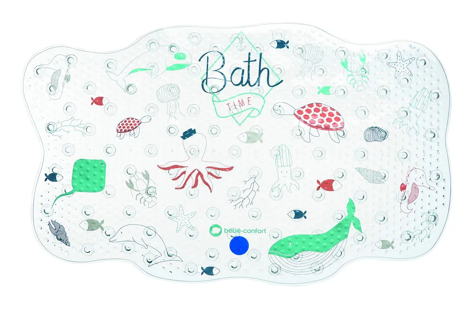Bebé Confort Water World Tappetino Bagno Blu Antiscivolo